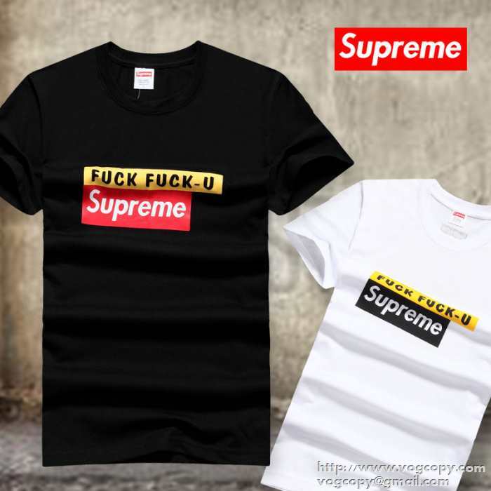 完売　 2015春夏 SUPREME シュプリーム 半袖Tシャツ 2色可選