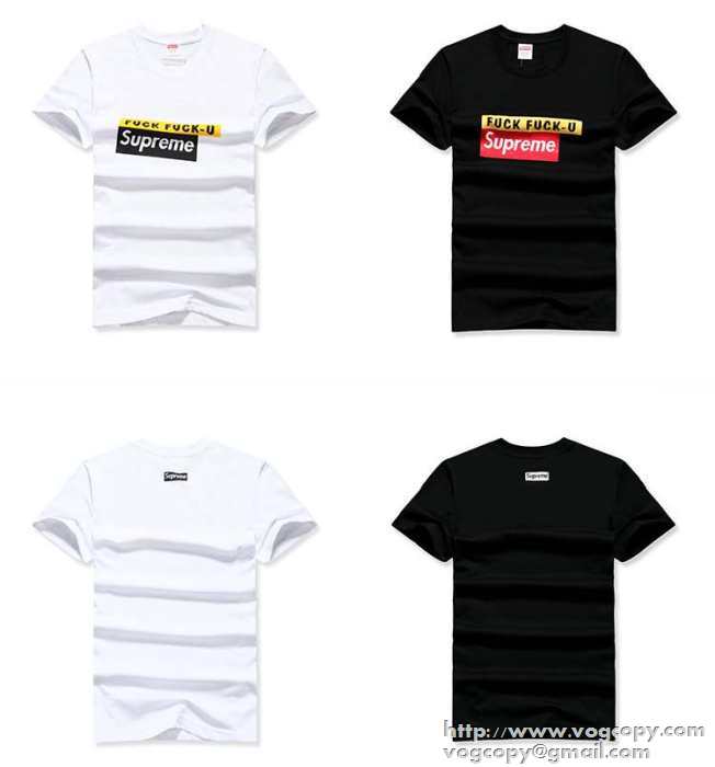 完売　 2015春夏 SUPREME シュプリーム 半袖Tシャツ 2色可選