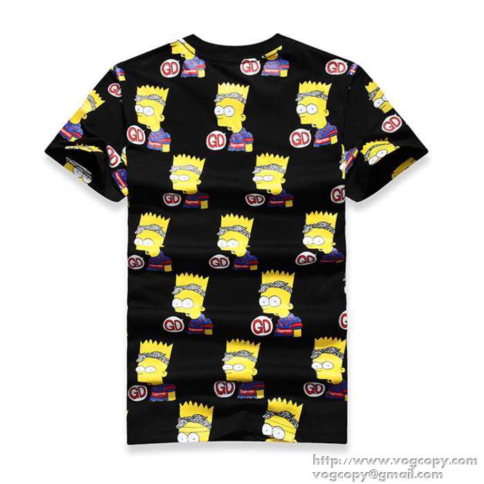 やすい　2015春夏 SUPREME シュプリーム 半袖Tシャツ 2色可選