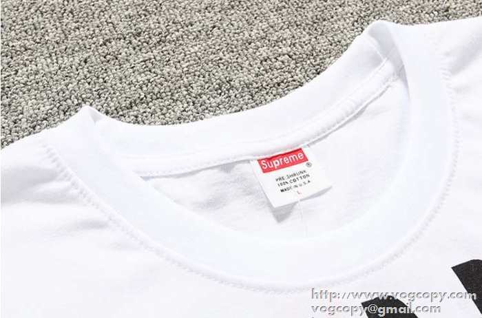 お買い得　2015春夏 SUPREME シュプリーム 半袖Tシャツ 2色可選