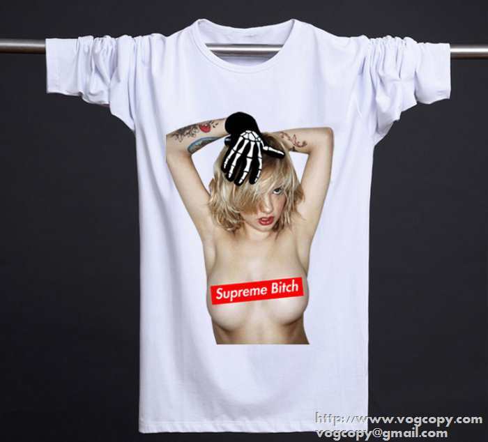 2015 綺麗　 SUPREME シュプリーム 雰囲気抜群　半袖Tシャツ