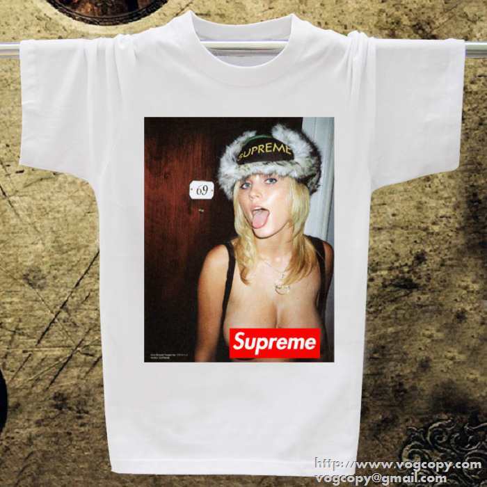 2015 ファション　目を引くデザイン　 SUPREME シュプリーム 半袖Tシャツ