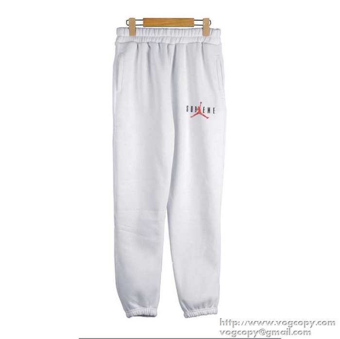 完売品　 2015秋冬 Supreme x Air Jordan ファッション性に溢れる　スポーツパンツ 2色可選
