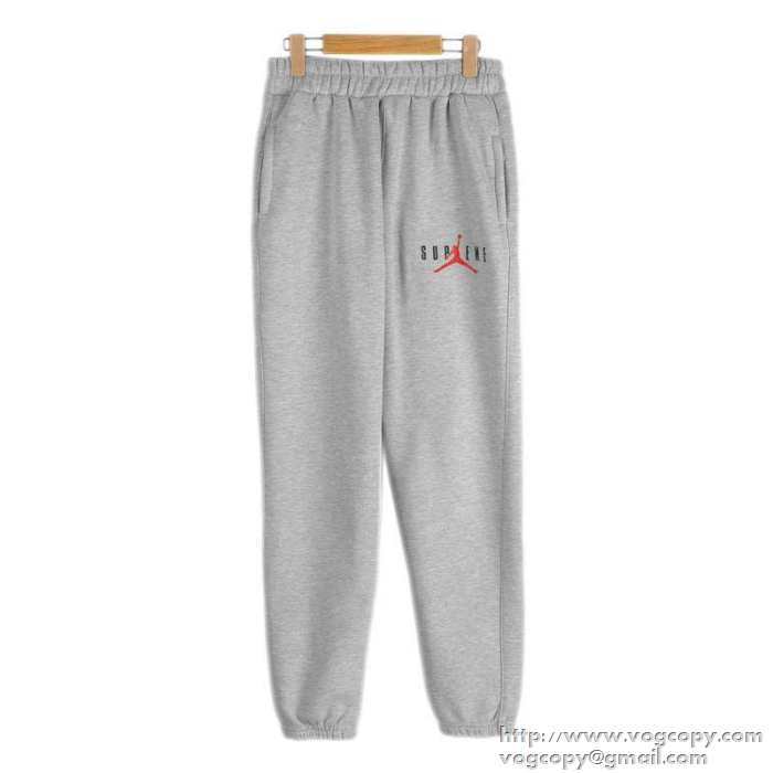 完売品　 2015秋冬 Supreme x Air Jordan ファッション性に溢れる　スポーツパンツ 2色可選