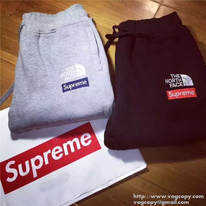 着心地の良さを兼ね備えた　 2015秋冬 SUPREME シュプリーム トレパン 人気販売　スポーツパンツ 2色可選