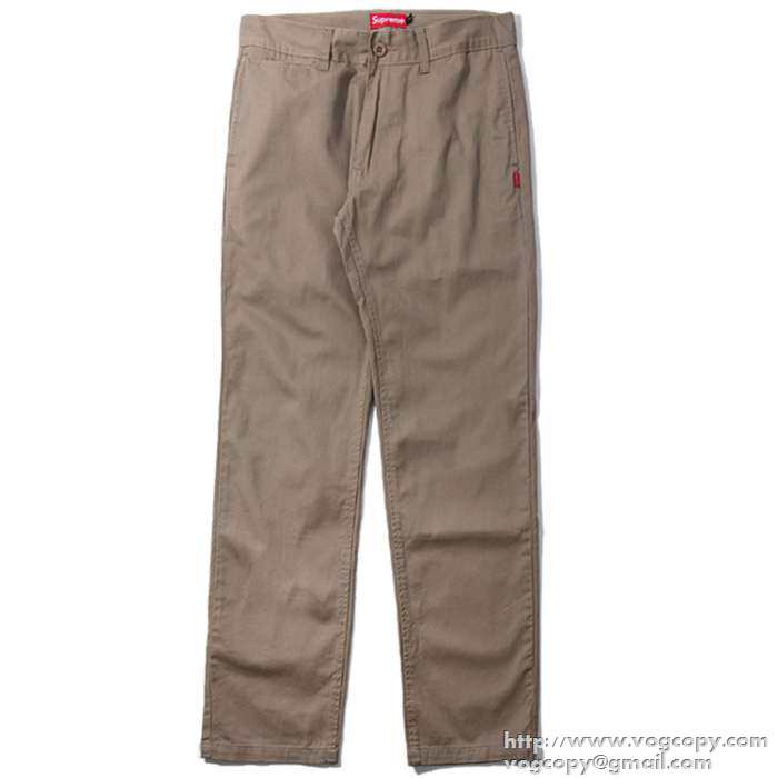 伸縮性があり　 2015秋冬 supreme シュプリーム肌触りが優しく チノパン 3色可選