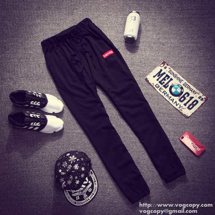 活躍するイメージの　 2015秋冬 supreme シュプリーム魅力的 スポーツパンツ 2色可選