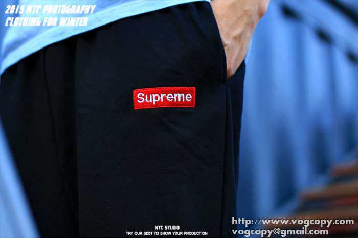 活躍するイメージの　 2015秋冬 supreme シュプリーム魅力的 スポーツパンツ 2色可選