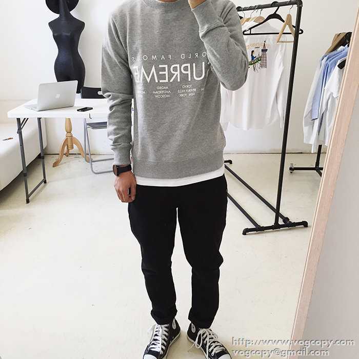 爆買い  2015秋冬 SUPREME シュプリーム プルオーバーパーカー 4色可選