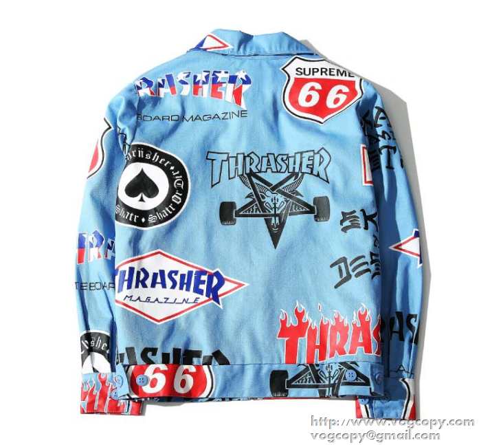快適な着心地に 2015秋冬 SUPREME シュプリーム 活躍　ブルゾン 2色可選