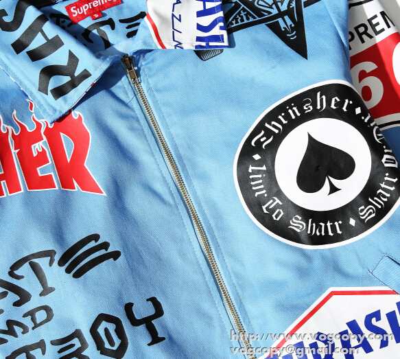 快適な着心地に 2015秋冬 SUPREME シュプリーム 活躍　ブルゾン 2色可選