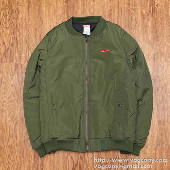 収納でき着回しの効く　2015秋冬 SUPREME シュプリーム 綿入れ 野球ウェア ブルゾン 2色可選