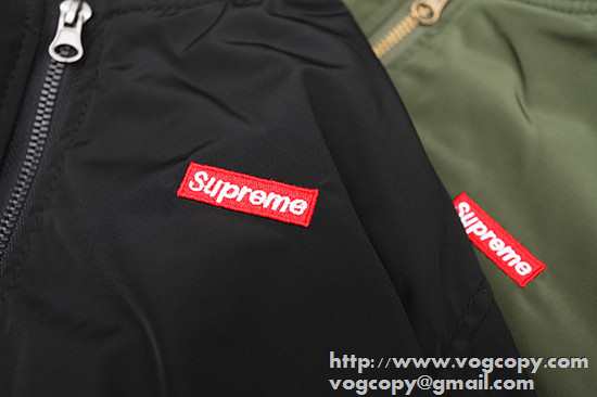 収納でき着回しの効く　2015秋冬 SUPREME シュプリーム 綿入れ 野球ウェア ブルゾン 2色可選