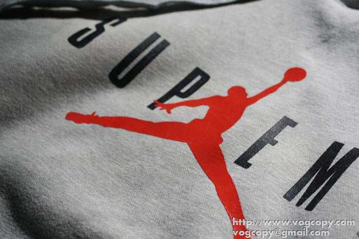 耐久性ある 2015秋冬 Supreme x Air Jordan 素敵なプルオーバーパーカー 男女兼用 3色可選
