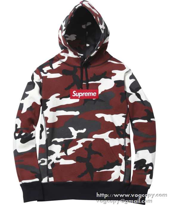 存在感抜群 2015秋冬 SUPREME シュプリーム 人気販売　プルオーバーパーカー 迷彩