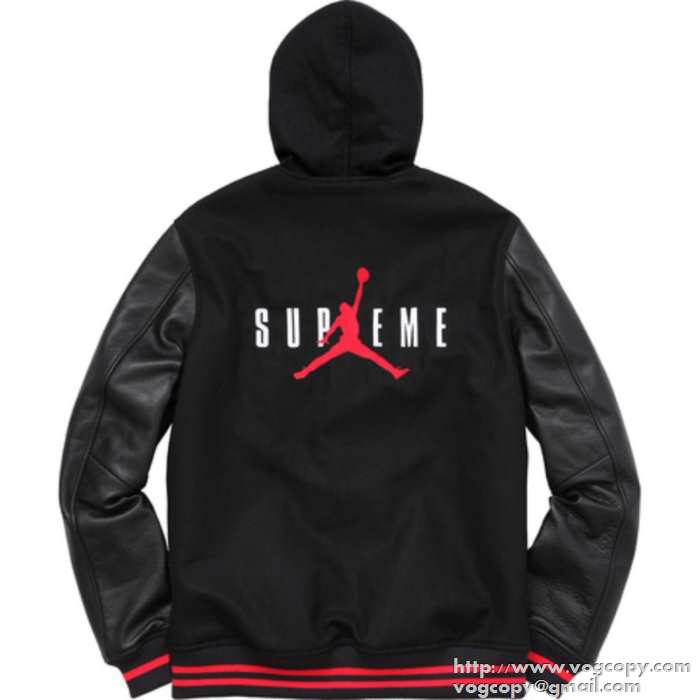 プレゼントに 2015秋冬 Supreme x Jordan Jacket 定番のジャケット ブルゾン