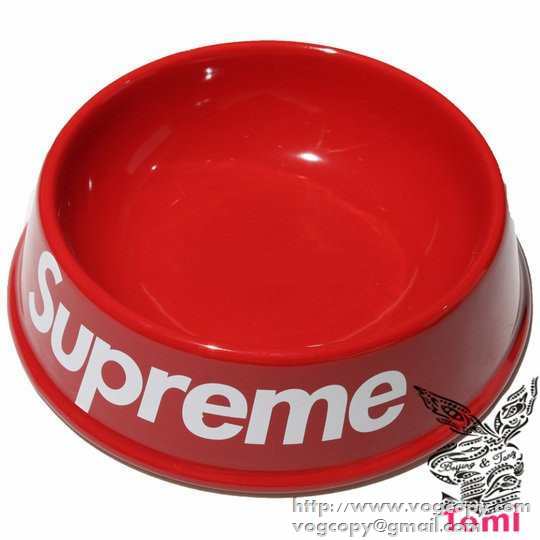 新作 2015 SUPREME シュプリーム 簡単なペット食器 2色可選