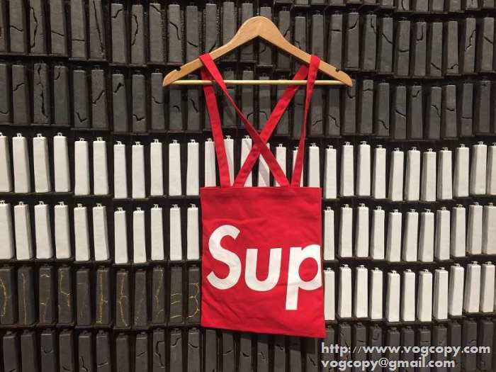 ファション性ある　 2015 SUPREME シュプリーム 完売　エコバッグ