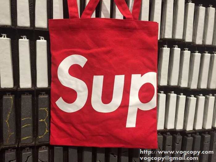 ファション性ある　 2015 SUPREME シュプリーム 完売　エコバッグ