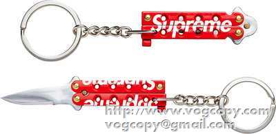 美品！2015 SUPREME シュプリーム 格安　ダガーキーホルダー
