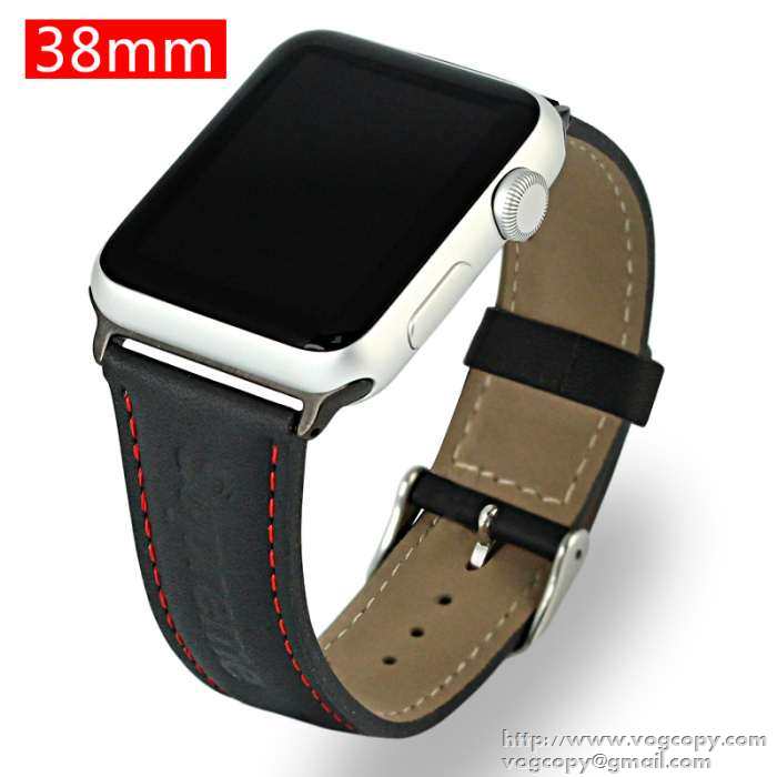高い耐久性を誇る 2015秋冬 SUPREME シュプリーム apple watch レザー 2色可選 洗練された質感　男女兼用