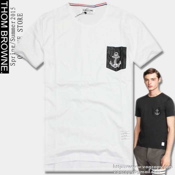  大人のおしゃれに　2015　THOM BROWNE Tシャツ トムブラウン