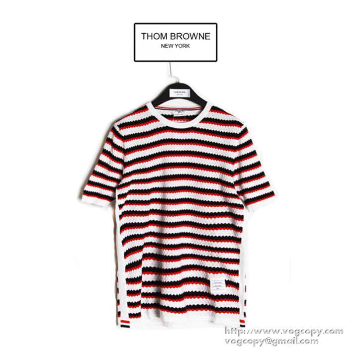 抜群の雰囲気が作れる!2015THOM BROWNE Tシャツ トムブラウン