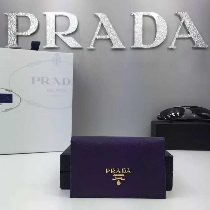 格安　秋冬 PRADA プラダ カード入れ付 小銭入れ　収納できる財布 6色可選