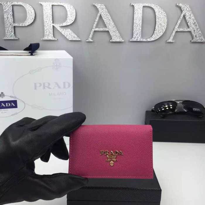格安　秋冬 PRADA プラダ カード入れ付 小銭入れ　収納できる財布 6色可選