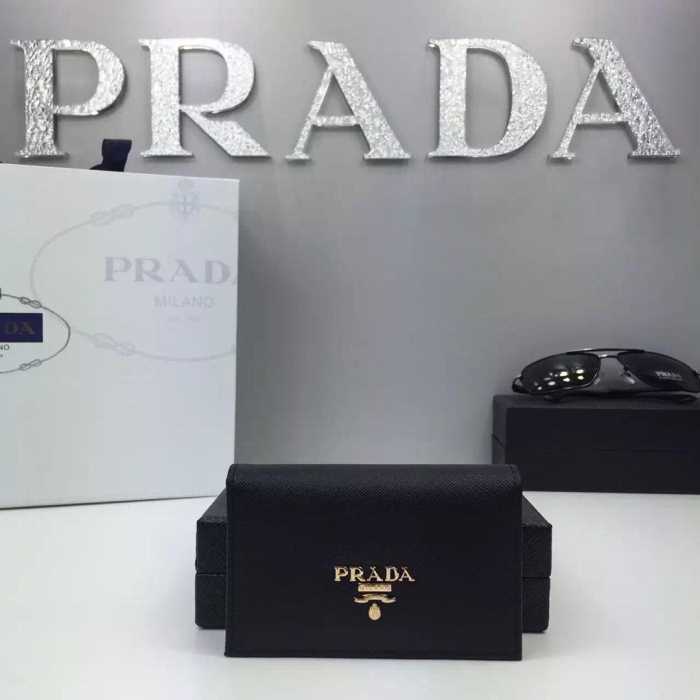 格安　秋冬 PRADA プラダ カード入れ付 小銭入れ　収納できる財布 6色可選
