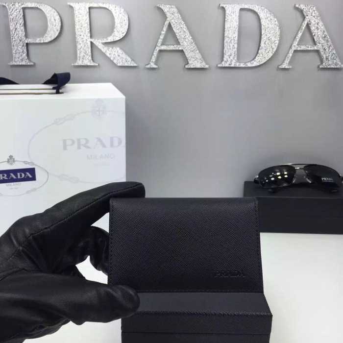 格安　秋冬 PRADA プラダ カード入れ付 小銭入れ　収納できる財布 6色可選