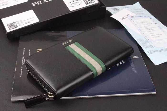 高級感を演出する　秋冬 prada プラダ ビジネスケース 魅力的な財布 2色可選