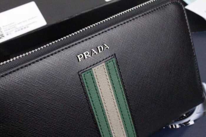 高級感を演出する　秋冬 prada プラダ ビジネスケース 魅力的な財布 2色可選