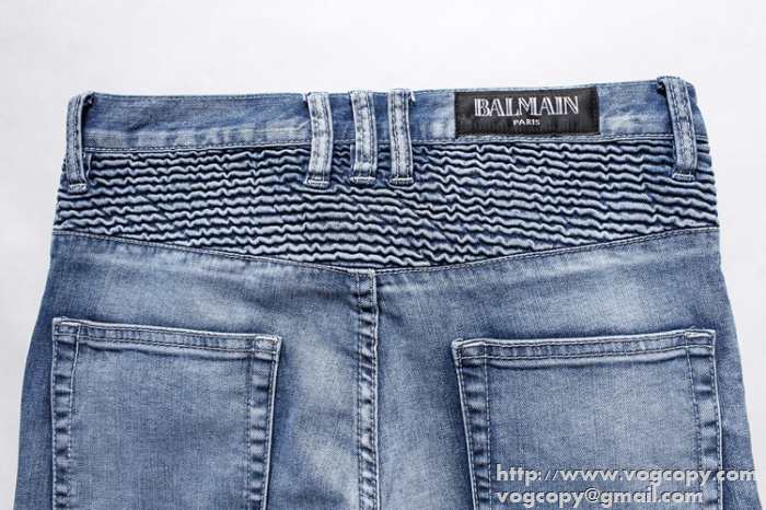 2015 格安 BALMAIN バルマン ファション　デザイン　テーパードデニムパンツ