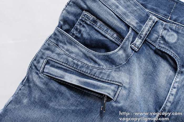2015 格安 BALMAIN バルマン ファション　デザイン　テーパードデニムパンツ