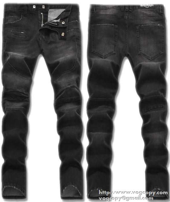 ファッション性に溢れる 2015秋冬 BALMAIN バルマン 今季セール　スキニーパンツ