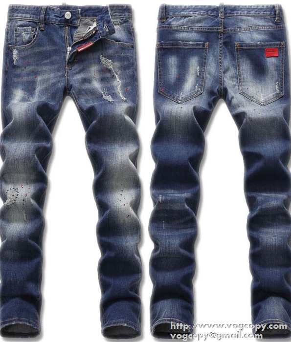 窮屈感のない 2015 DSQUARED2 ディースクエアード　値下げる　ジーンズ