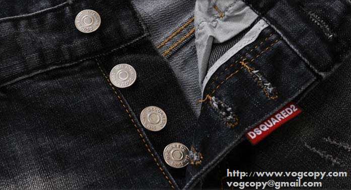 優秀アイテム 2015 DSQUARED2 ディースクエアード 雰囲気ある　ダメージデニム
