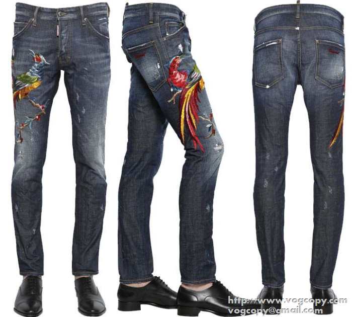 デザイン性のある 2015 DSQUARED2 ディースクエアード 綺麗　ジーンズ