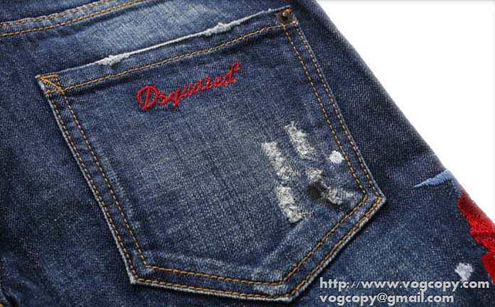 デザイン性のある 2015 DSQUARED2 ディースクエアード 綺麗　ジーンズ