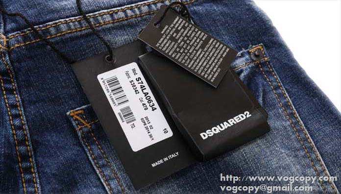 デザイン性のある 2015 DSQUARED2 ディースクエアード 綺麗　ジーンズ