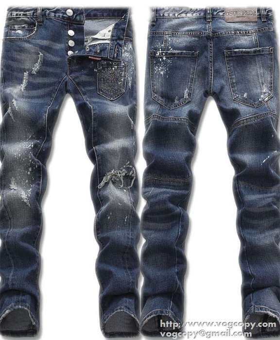 魅せれるブランド　2015 DSQUARED2 ディースクエアード　値下げる　 ダメージデニム