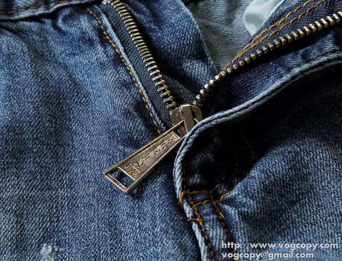 評価が高い 2015 PHILIPP PLEIN フィリッププレイン 大人気　ダメージデニム