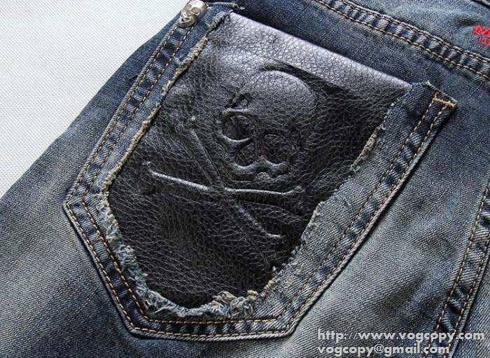 存在感を発揮する 2015 PHILIPP PLEIN フィリッププレイン 印象的なダメージデニム