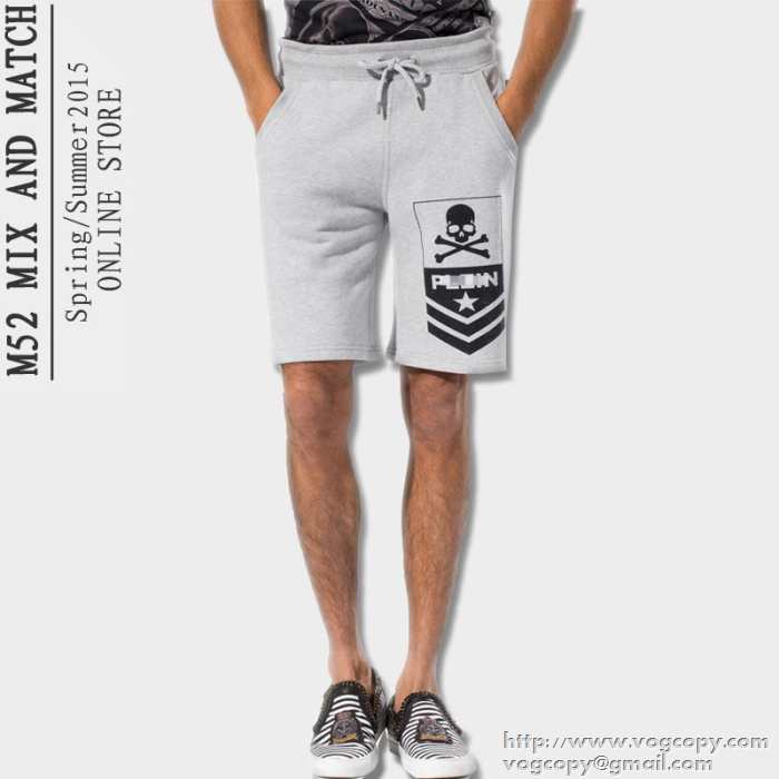魅力　 2015 PHILIPP PLEIN フィリッププレイン 快適ショートパンツ 4色可選