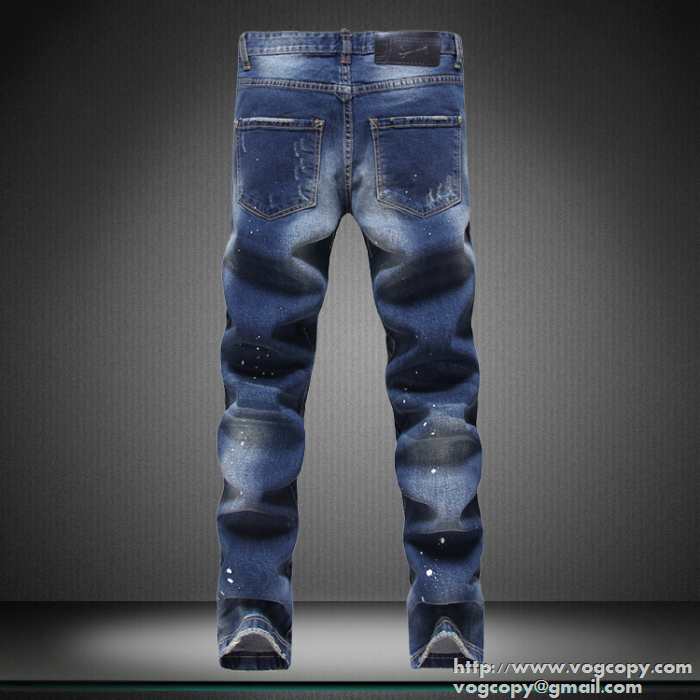 快適 2015 PHILIPP PLEIN フィリッププレイン　相性も抜群 ダメージデニム