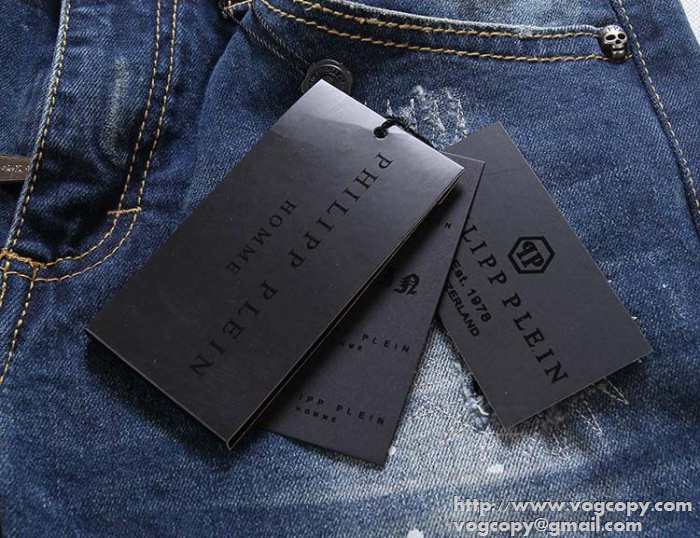 快適 2015 PHILIPP PLEIN フィリッププレイン　相性も抜群 ダメージデニム