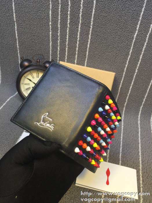 人気販売　2015 Christian Louboutinクリスチャンルブタン 抜群財布 クリップウォレット