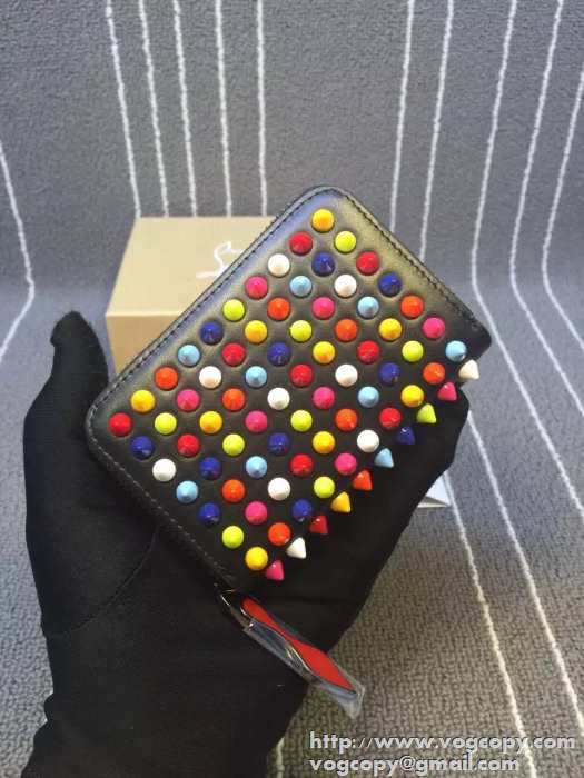 お買い得 2015 Christian Louboutinクリスチャンルブタン 収納力も抜群　財布 ファスナー　カードケース 多色可選択