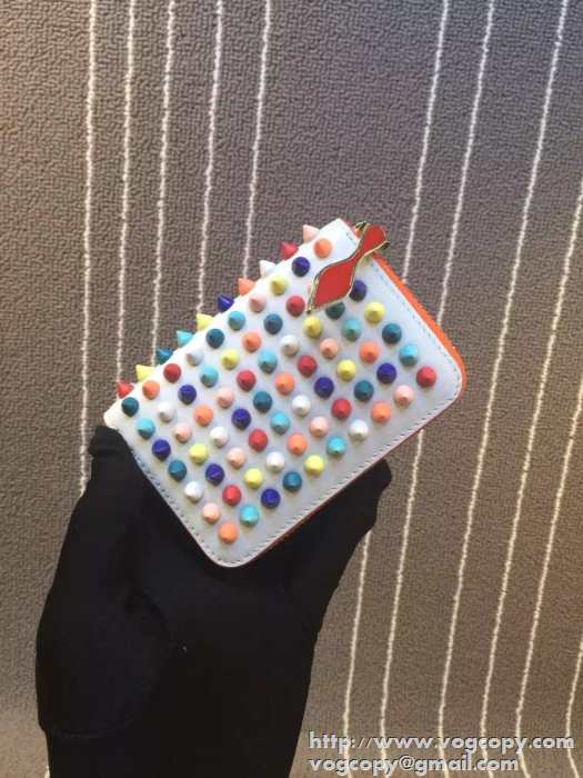 お買い得 2015 Christian Louboutinクリスチャンルブタン 収納力も抜群　財布 ファスナー　カードケース 多色可選択